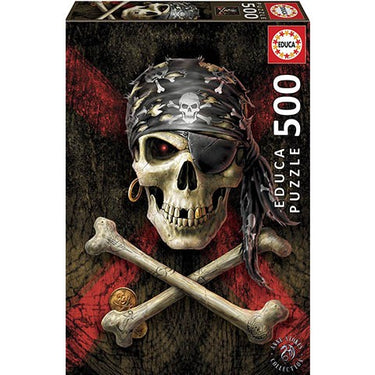 Puzzle Calavera pirata - Banbury Arte